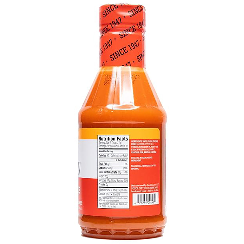 Head Country Wing Sauce Honey Buffalo 19.5 oz Gluten Free