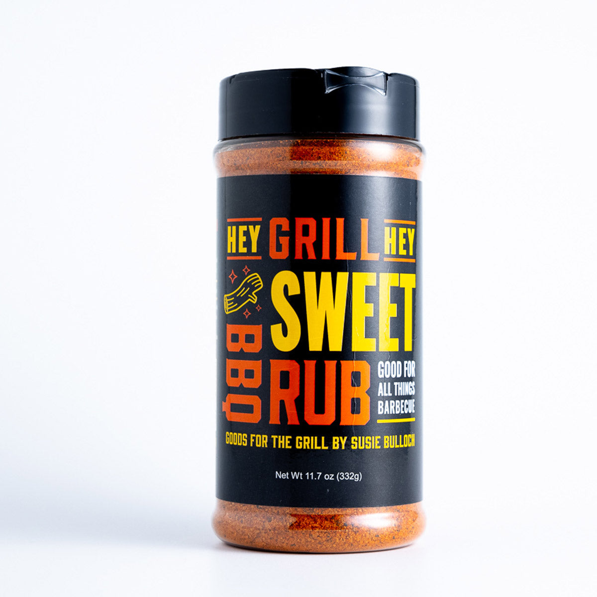 Hey Grill Hey Sweet BBQ Rub 11.7 Oz MSG-Free Brown Sugar Garlic Chili pepper