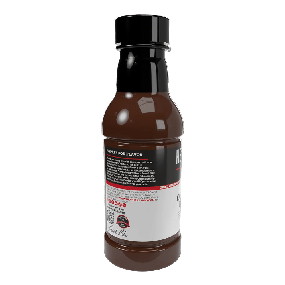 Heath Riles Competition BBQ Sauce 16 Oz Sweet and Tangy Made in USA HRB0141