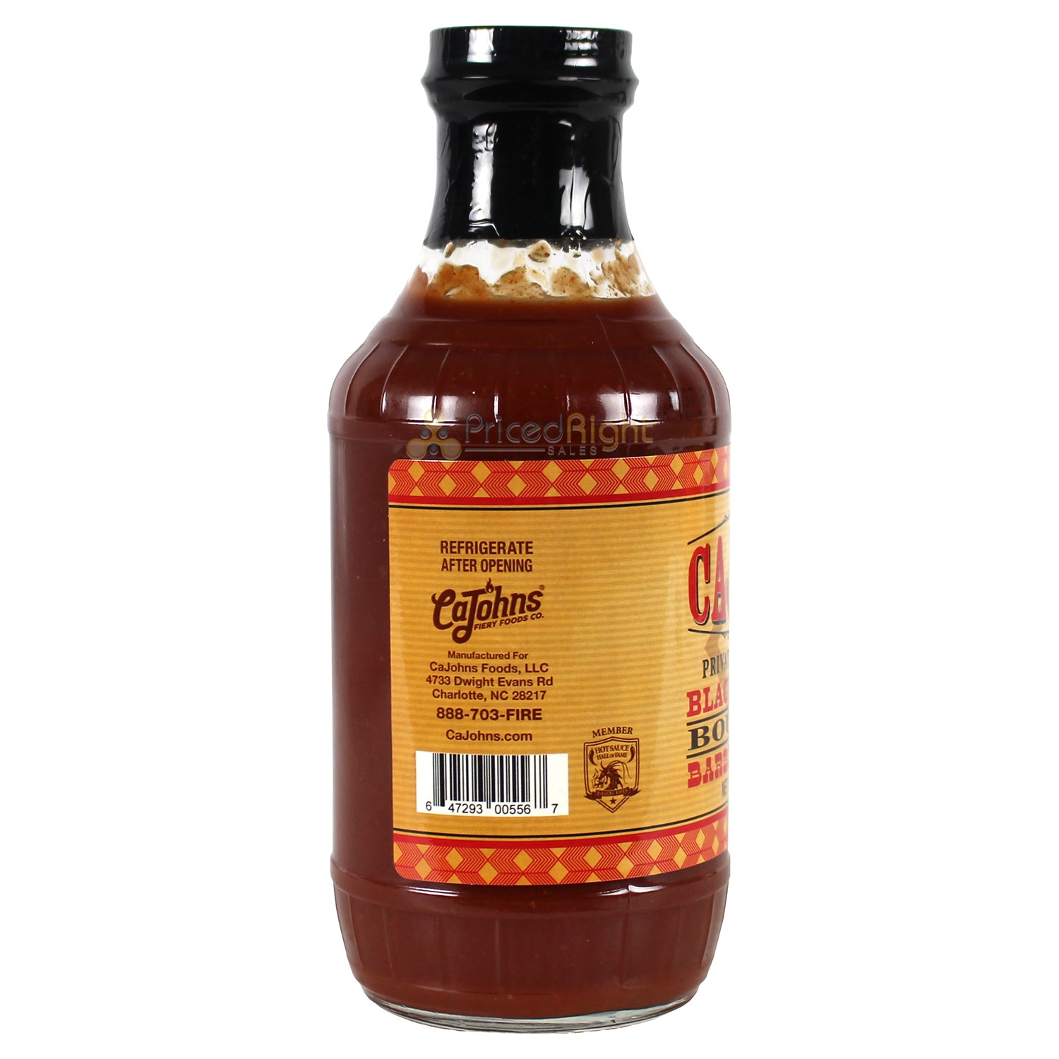 CaJohns Black Cherry Bourbon Barbecue Sauce 16 Oz HSD-5567