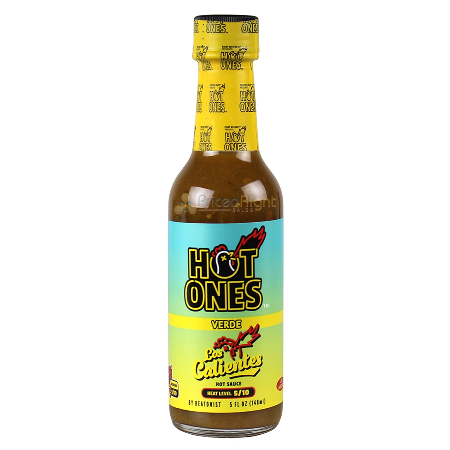 Hot Ones Fan Favorite Party Pack Hot Sauces 5 Pack Gift Set 5 Oz HSP-HOPP-1