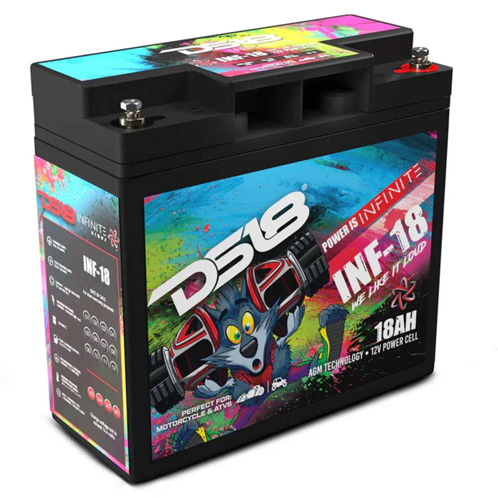Infinite 750 Watts 18 AH AGM Power Cell Battery DS18 INF-18AH