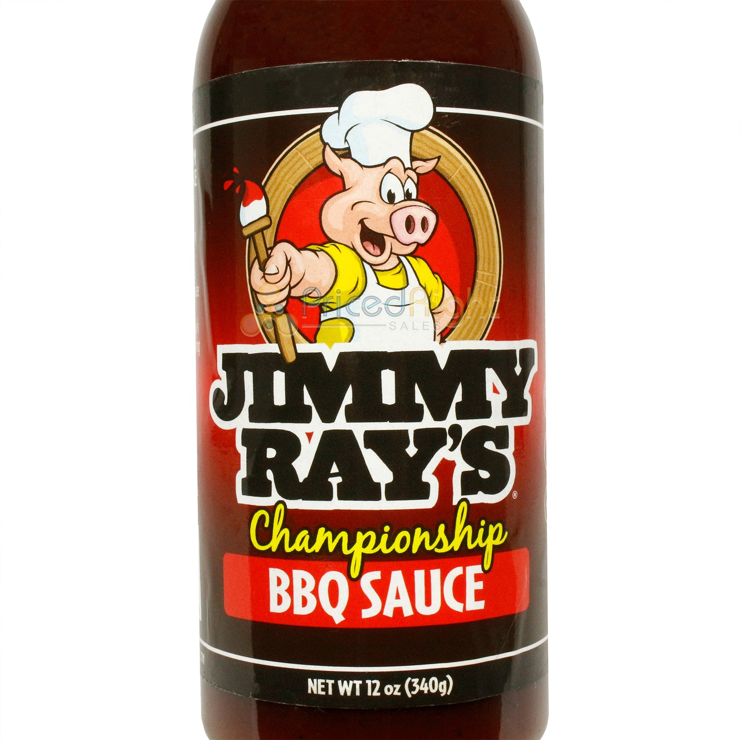 Jimmy Ray's Championship Savory BBQ Sauce All Purpose Gluten Free No MSG 12oz