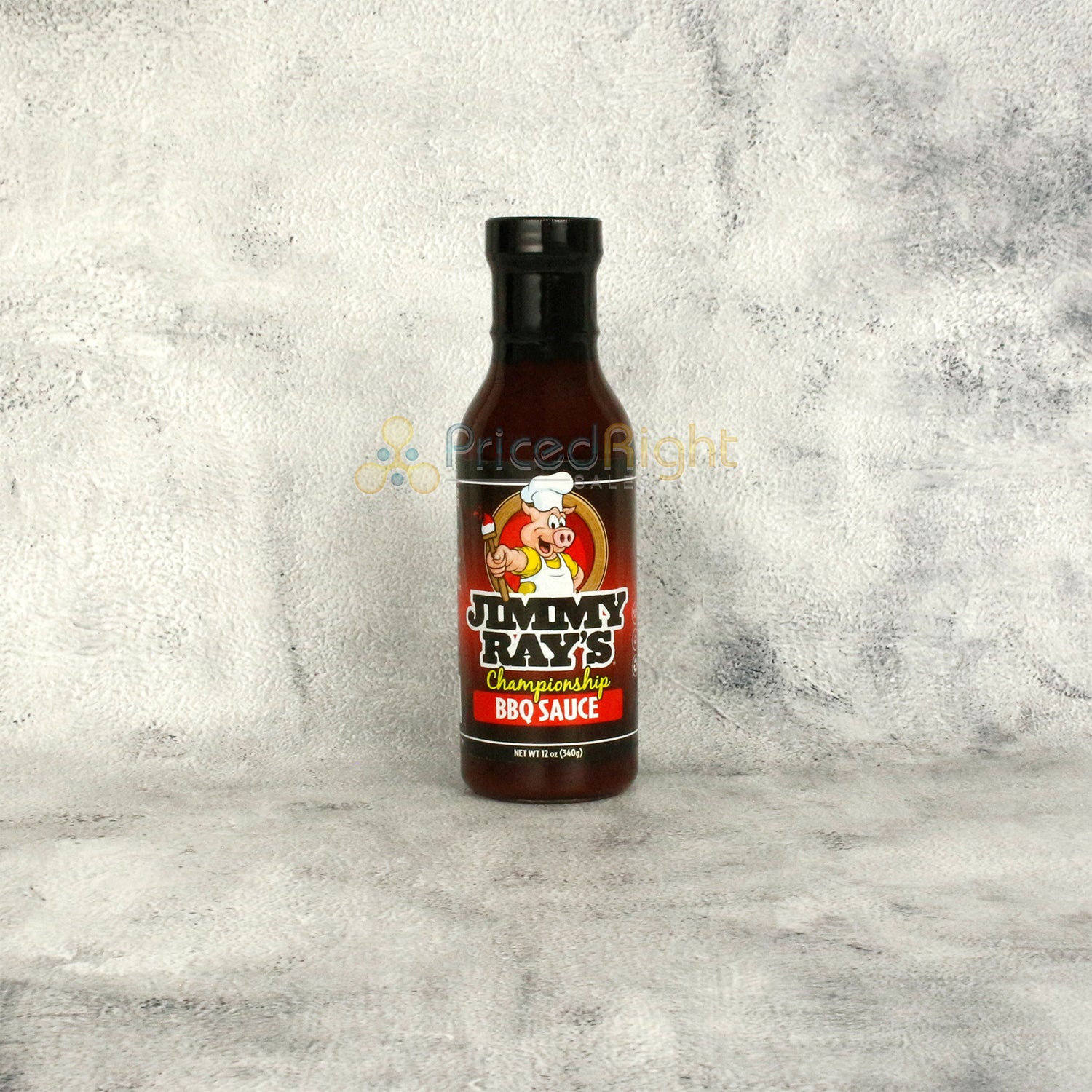 Jimmy Ray's Championship Savory BBQ Sauce All Purpose Gluten Free No MSG 12oz