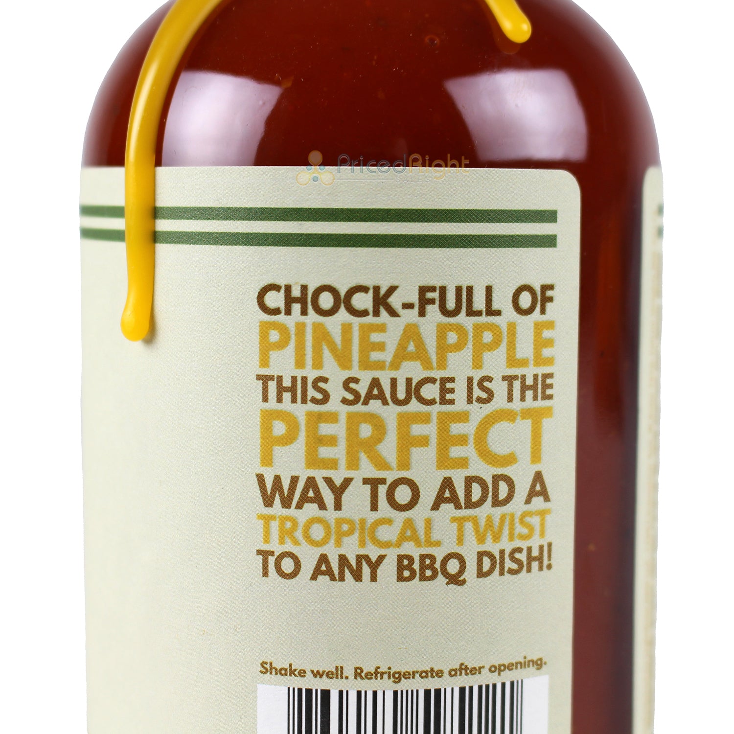 Lightfield BBQ Sauce Pineapple Bomb 12.6 Oz Ribs Pork Belly Tropical Flavors