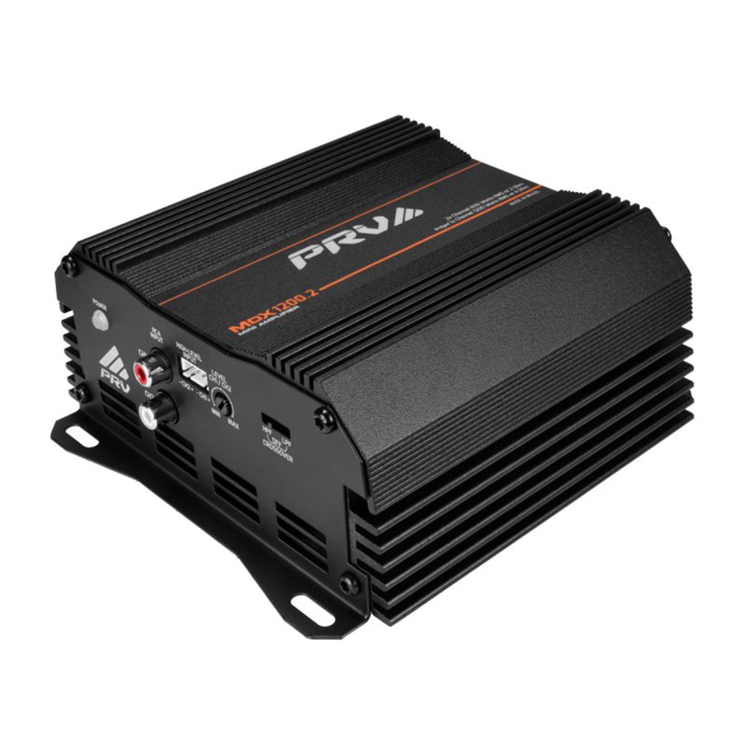 PRV Audio MDX1200.2 2 Ohm 2 Channel 1200W RMS Full Range Ultra Compact Amplifier