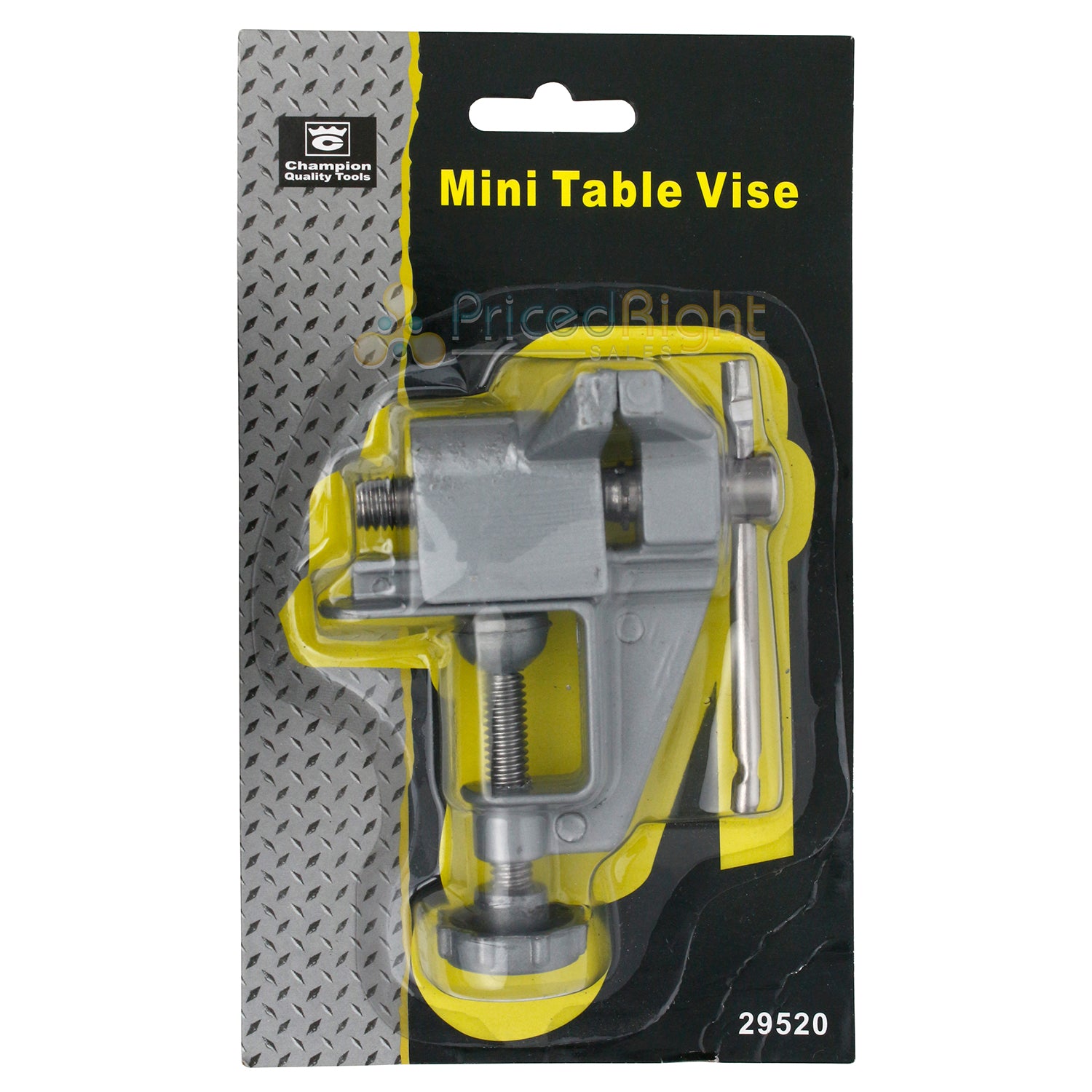 Mini Table Vise Swivel Lock Clamp Bench Craft Hobby Tool Cast Aluminum 29520