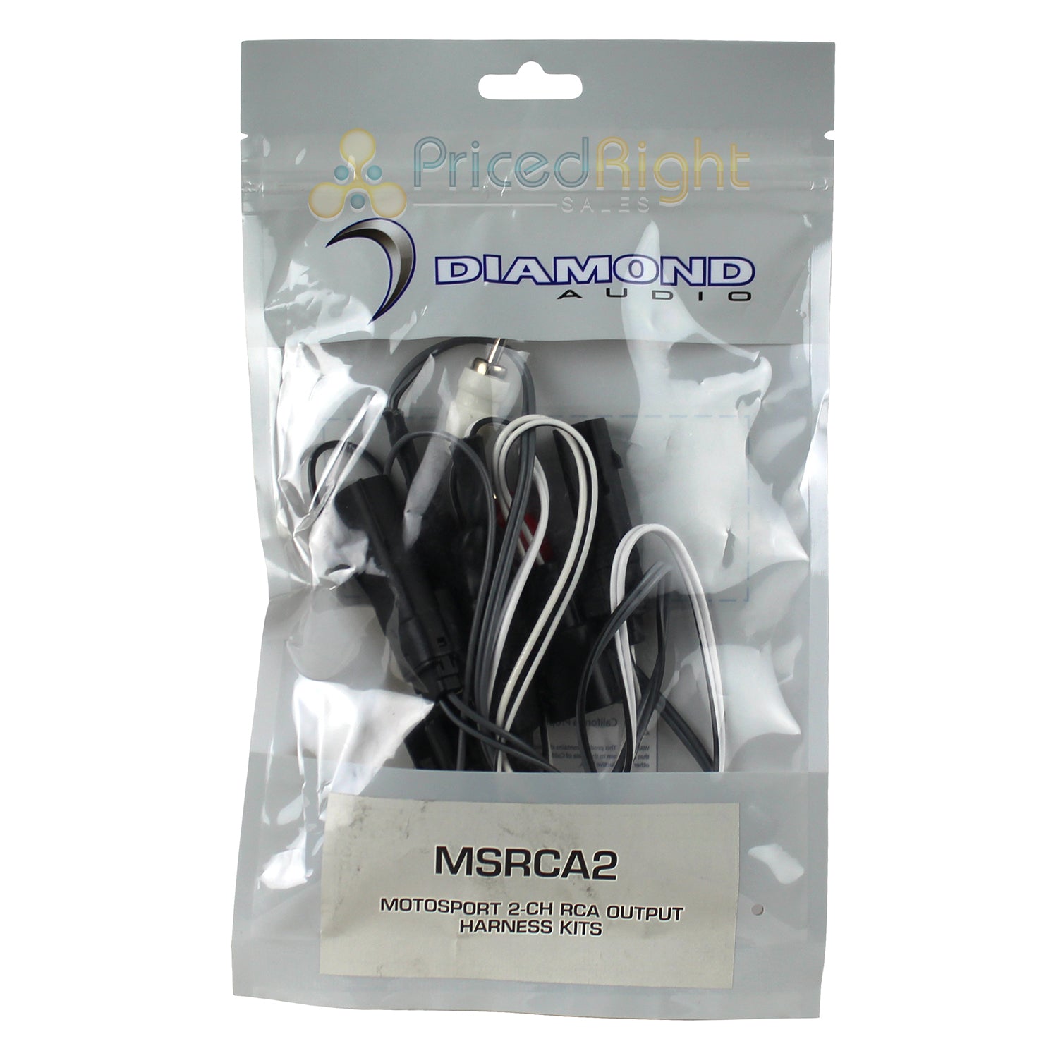 Diamond Audio 2-CH Line Output Direct RCA Motorsport Harness Kit MSRCA2