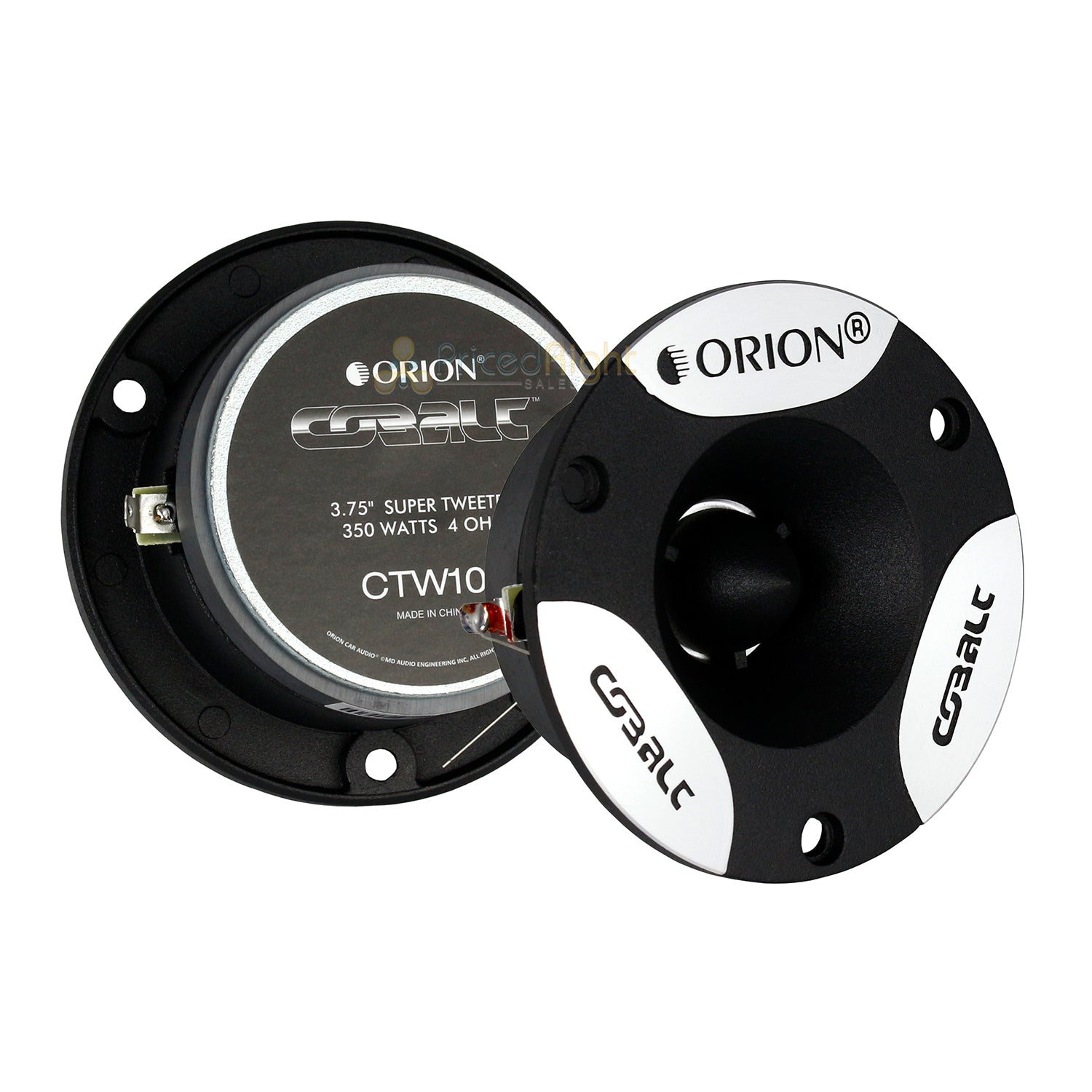 6 Orion Cobalt 3.75" Super Tweeters 350W Max Power Car Audio Three Pair CTW101