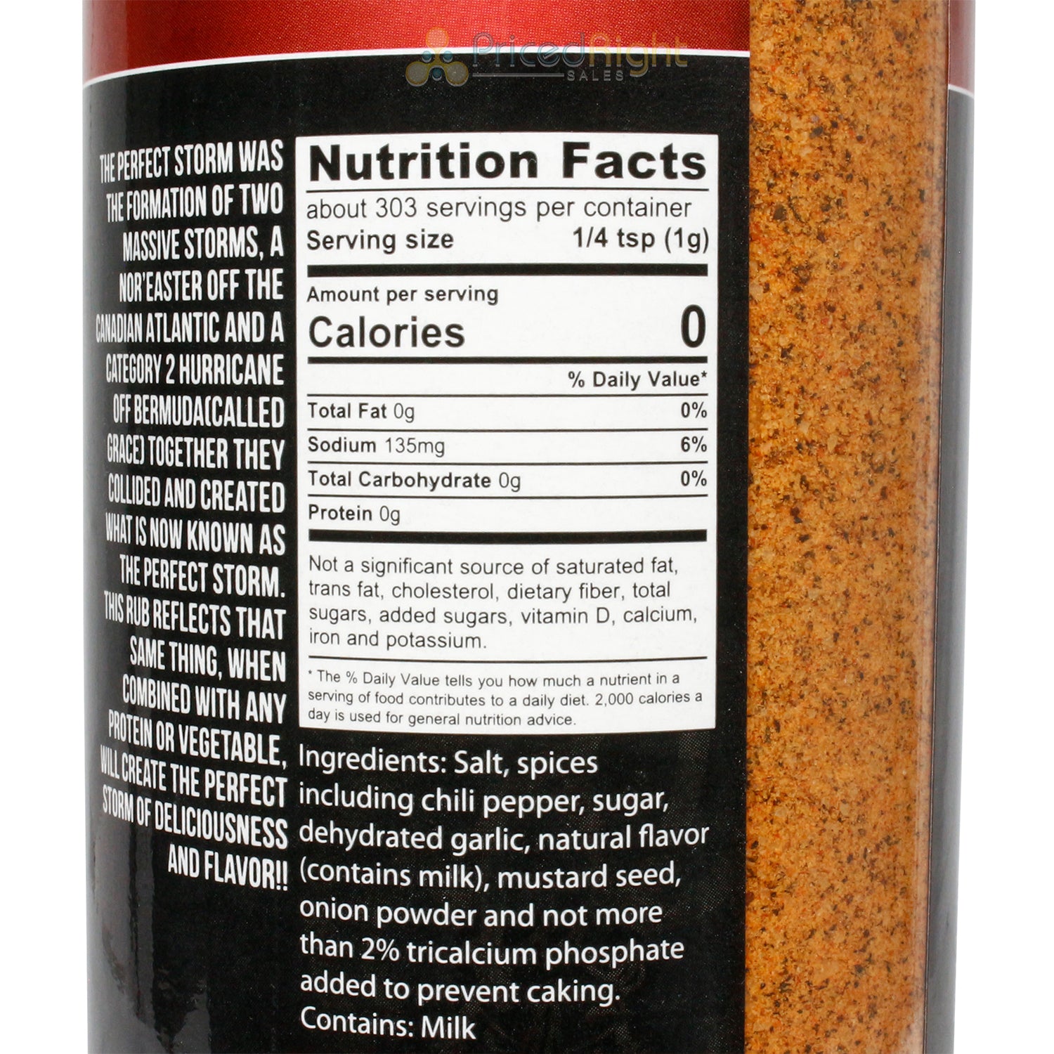 Smokin Hoggz The Perfect Storm Buttery Chipotle Rub Protein & Veggies 10.7 Oz