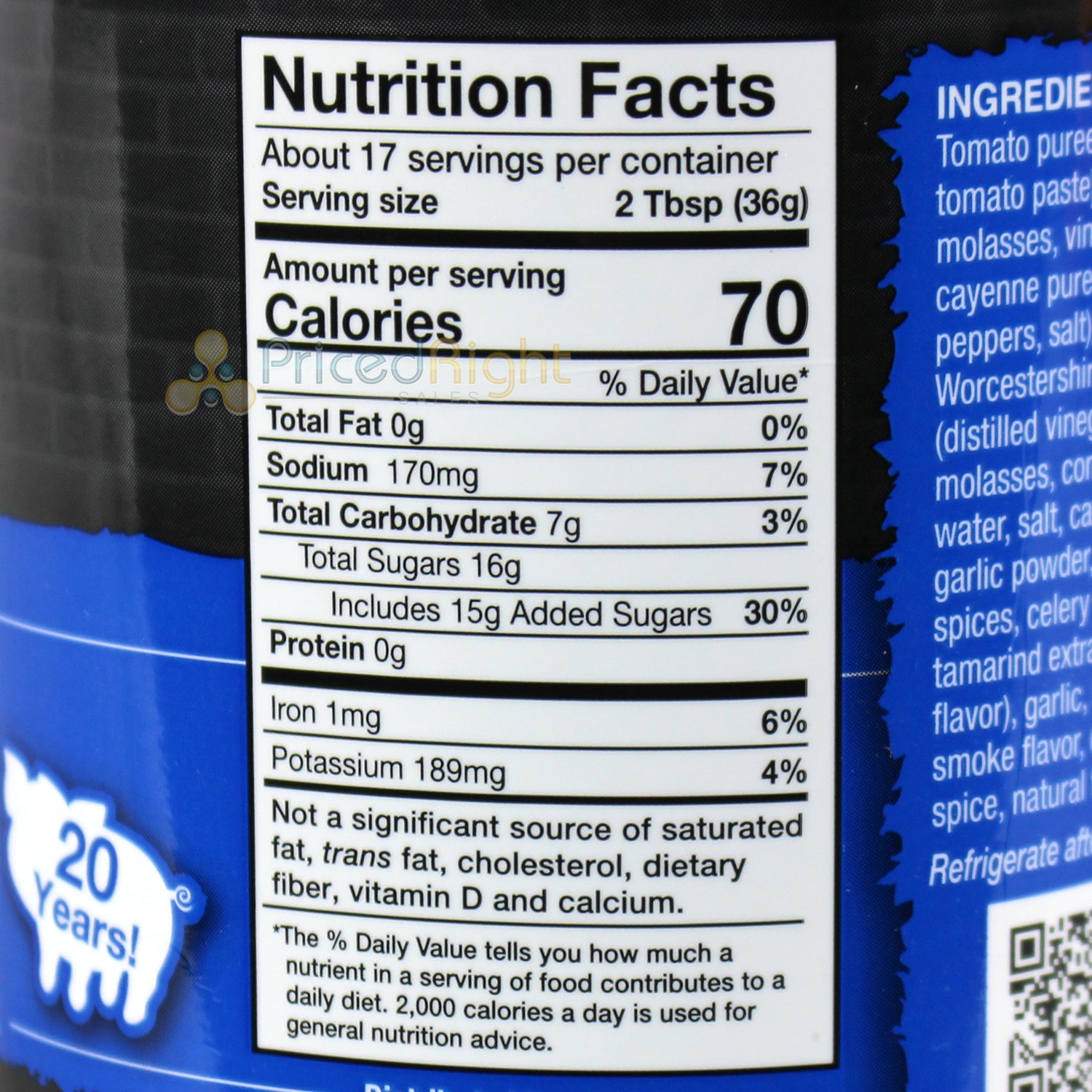 Three Little Pigs Kansas City Competition BBQ Sauce 21.2 Oz Award Winning Recipe