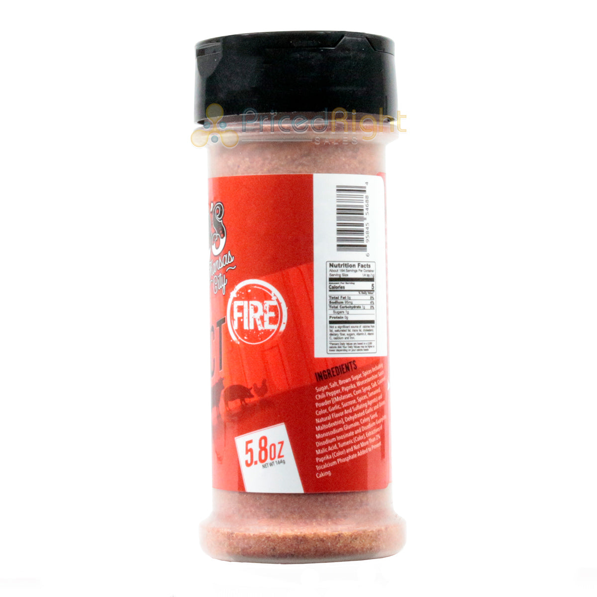 Slaps BBQ The Perfect Blend FIRE Kansas City Style Seasoning 5.8 Oz Competition