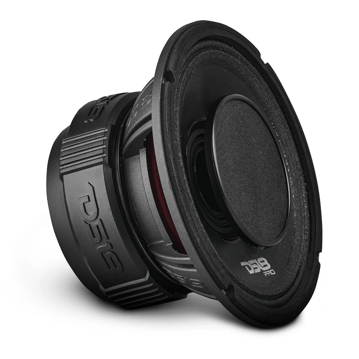 DS18 6.5" Mid Range Speakers Hybrid with Built In Driver 4 Ohm PRO-HY6.4B Pair