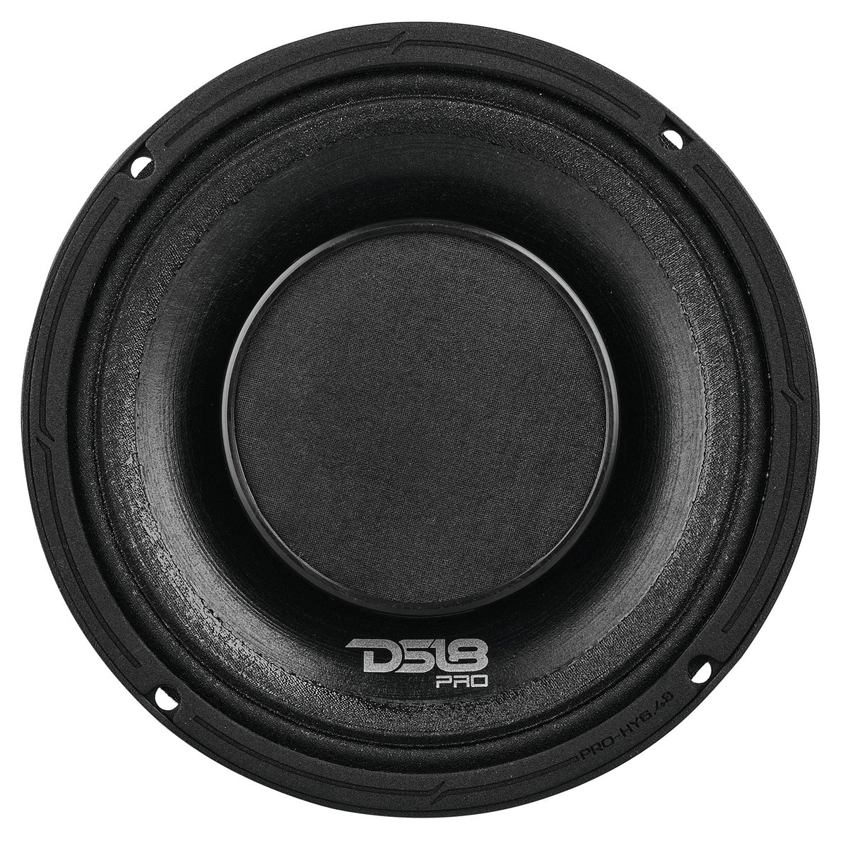 DS18 6.5" Mid Range Speakers Hybrid with Built In Driver 4 Ohm PRO-HY6.4B Pair