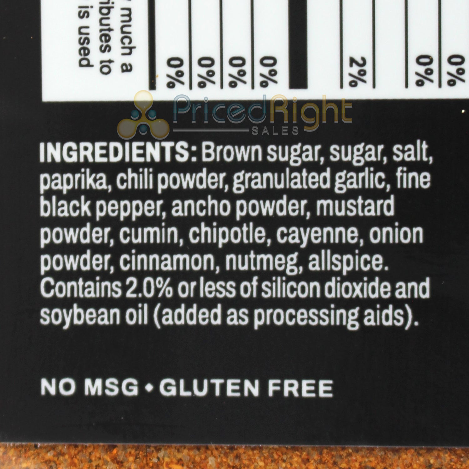 Q39 Chicken Rub With Touch Of Spices To Add Flavor No MSG Gluten Free 10.5 oz