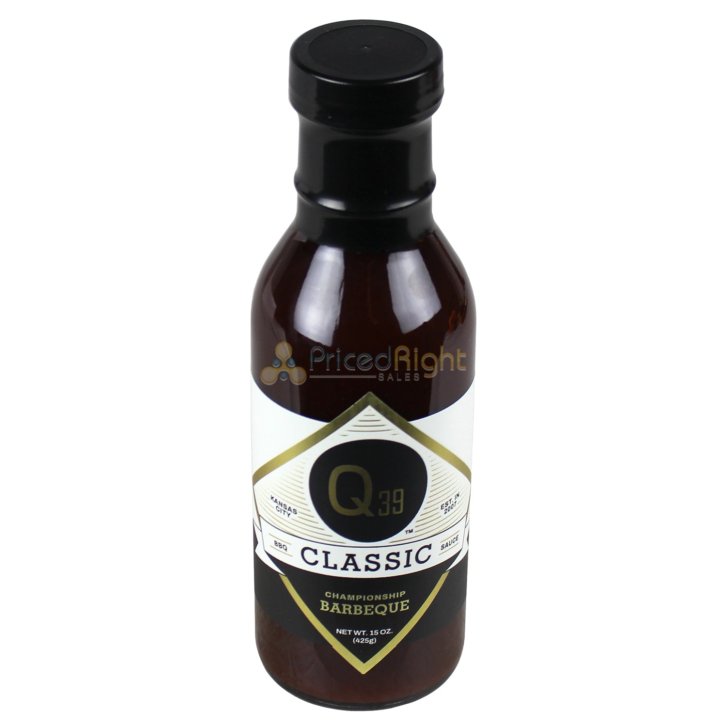 Q39 Classic BBQ Sauce Fruity, Sweet & With Some Spice Gluten-Free 15 Ounces