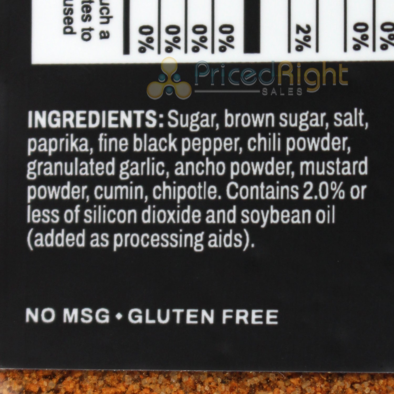 Q39 Rib Rub A Sweet Flavor Rub With Spices For Flavor No MSG Gluten Free 11 oz