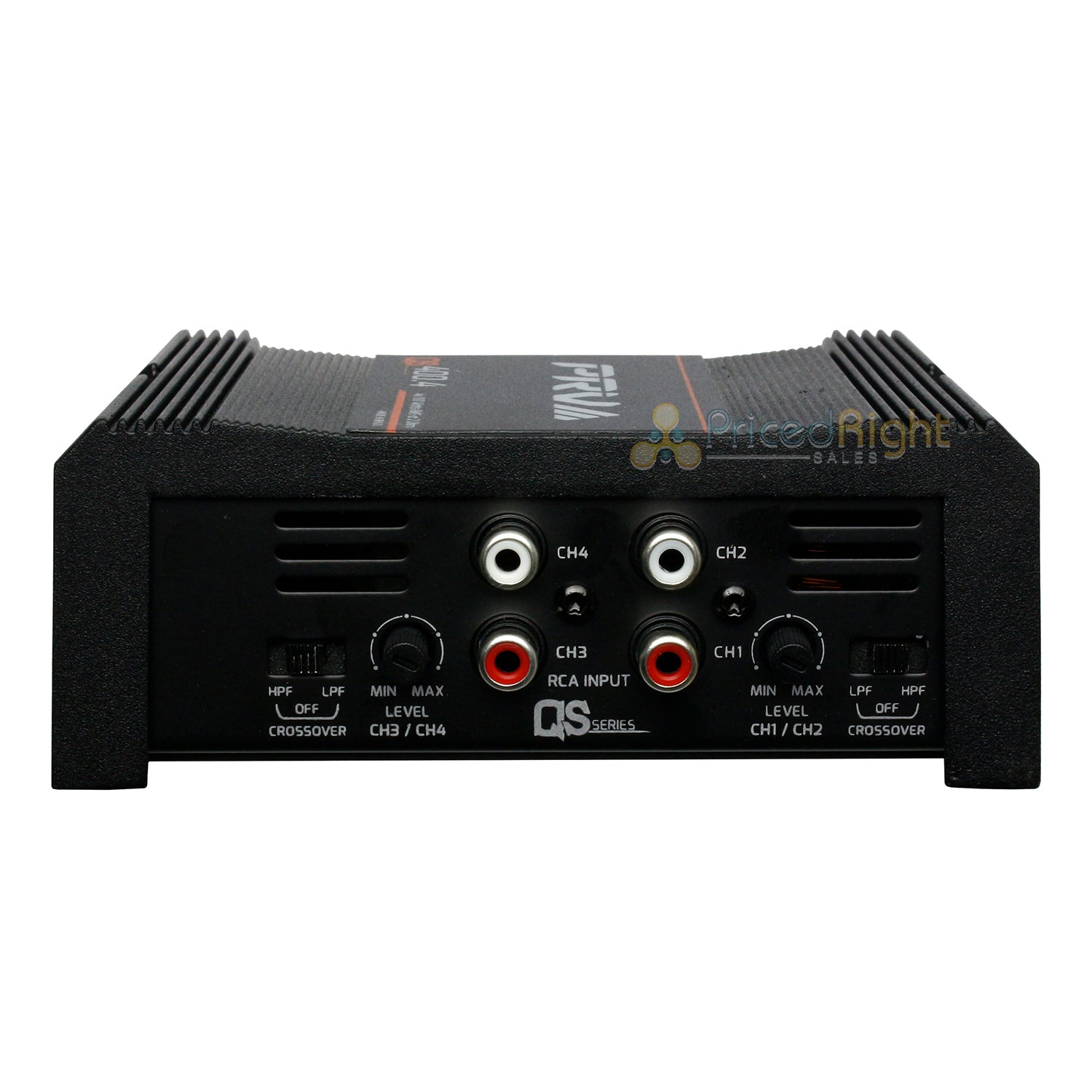 PRV Audio QS400.4 2 Ohm Mini Compact 4 Channel Full Range Class D Amplifier