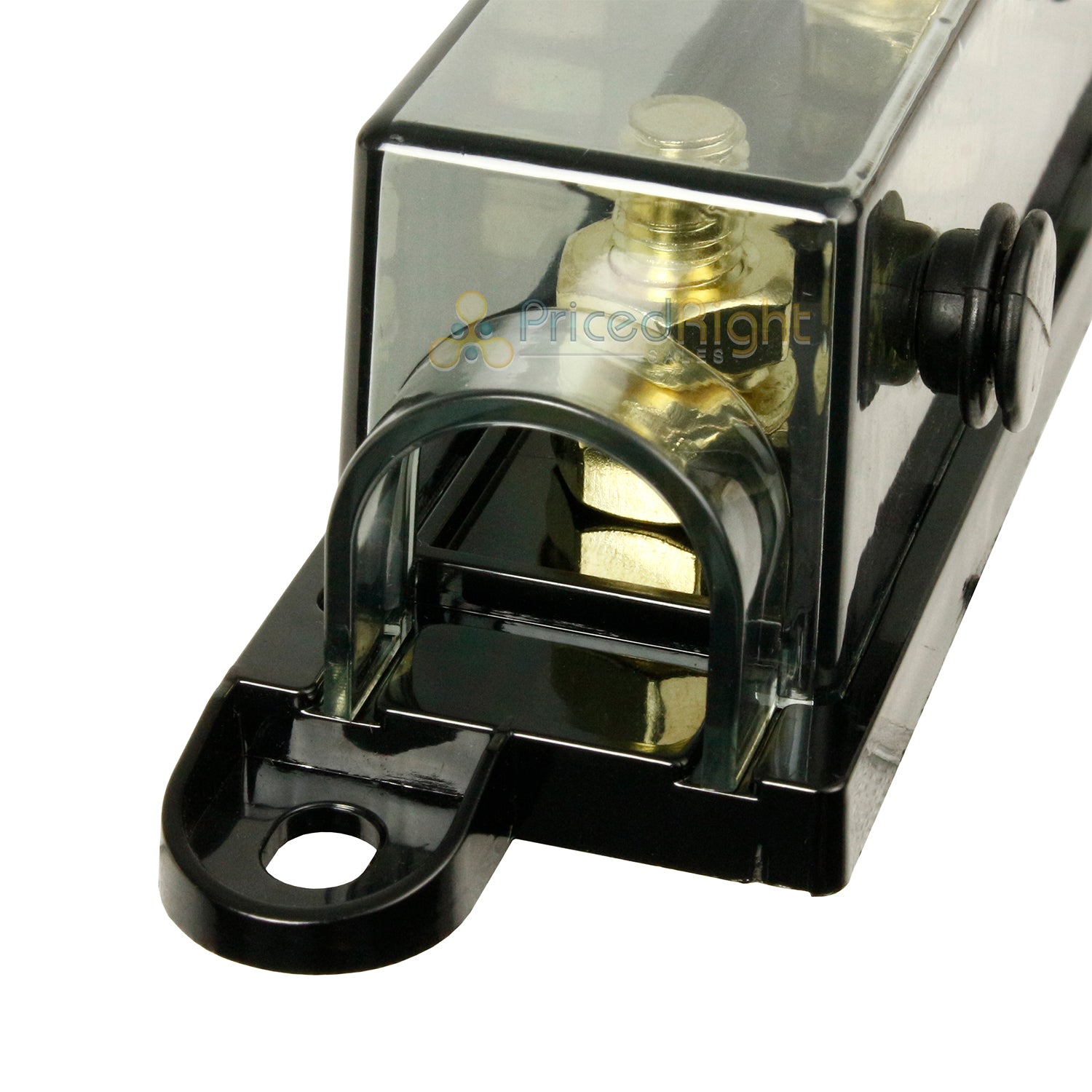 Inline ANL Fuse Holder Block with Spare Fuse Storage Car Audio Amp RI Audio