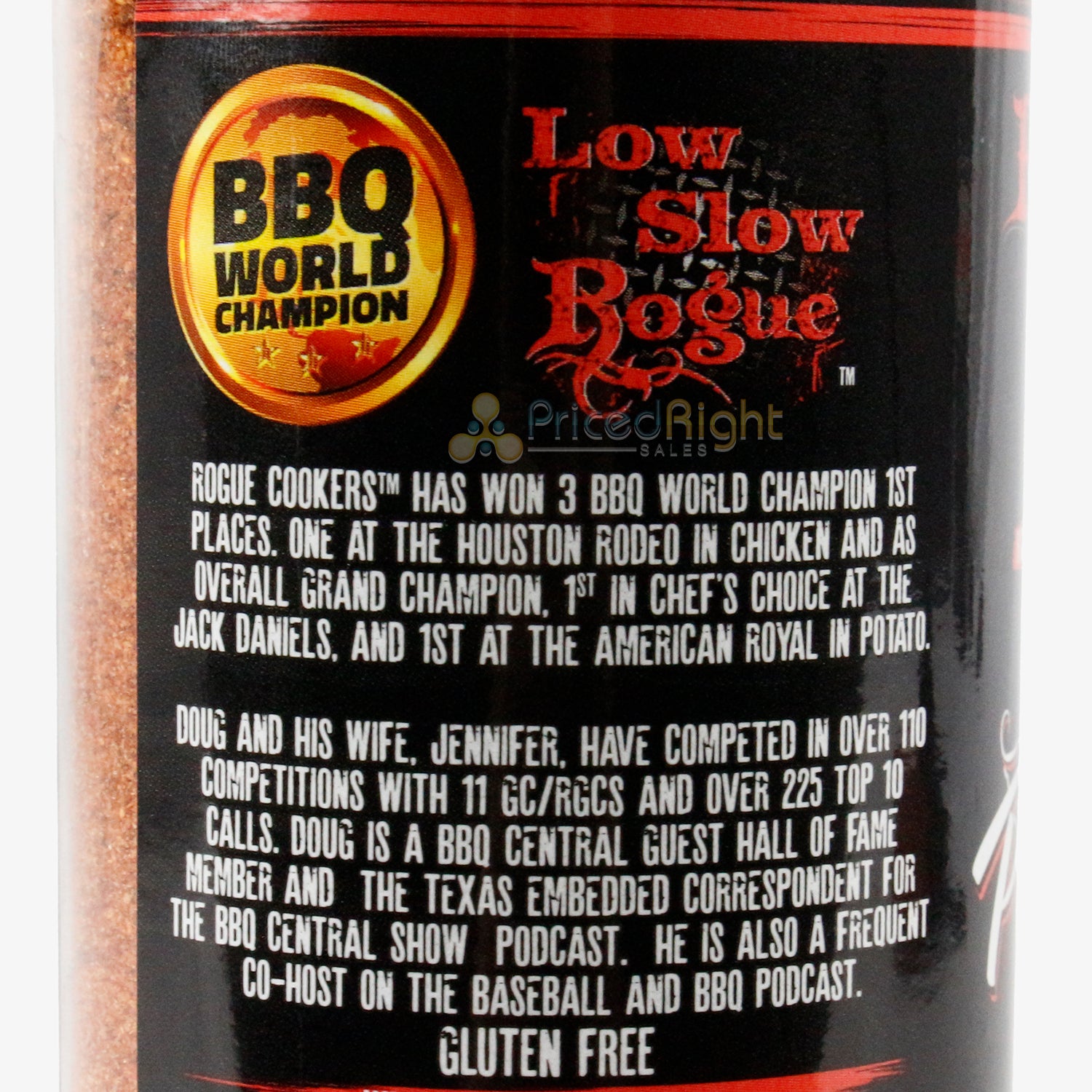 Rogue Cookers All Purpose Rub Seasoning 10 Oz Gluten Free