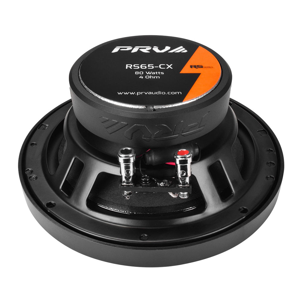 PRV 6.5" 2-Way Coaxial Speaker Pair 80W 4 Ohm 2-Way RS Series RS65-CX