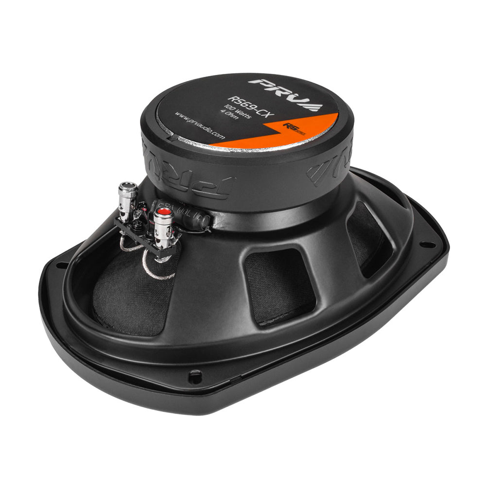 PRV 6x9" 2-Way Coaxial Speakers Pair 100W RMS 200W Max 4 Ohm 90dB RS69-CX