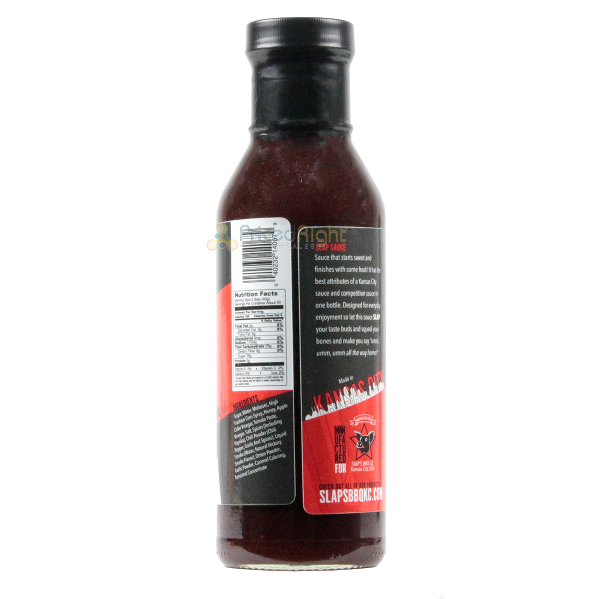 Slaps Bbq Kansas City Style Slap Sauce 16 Oz Competition Rated Barbecue Blend