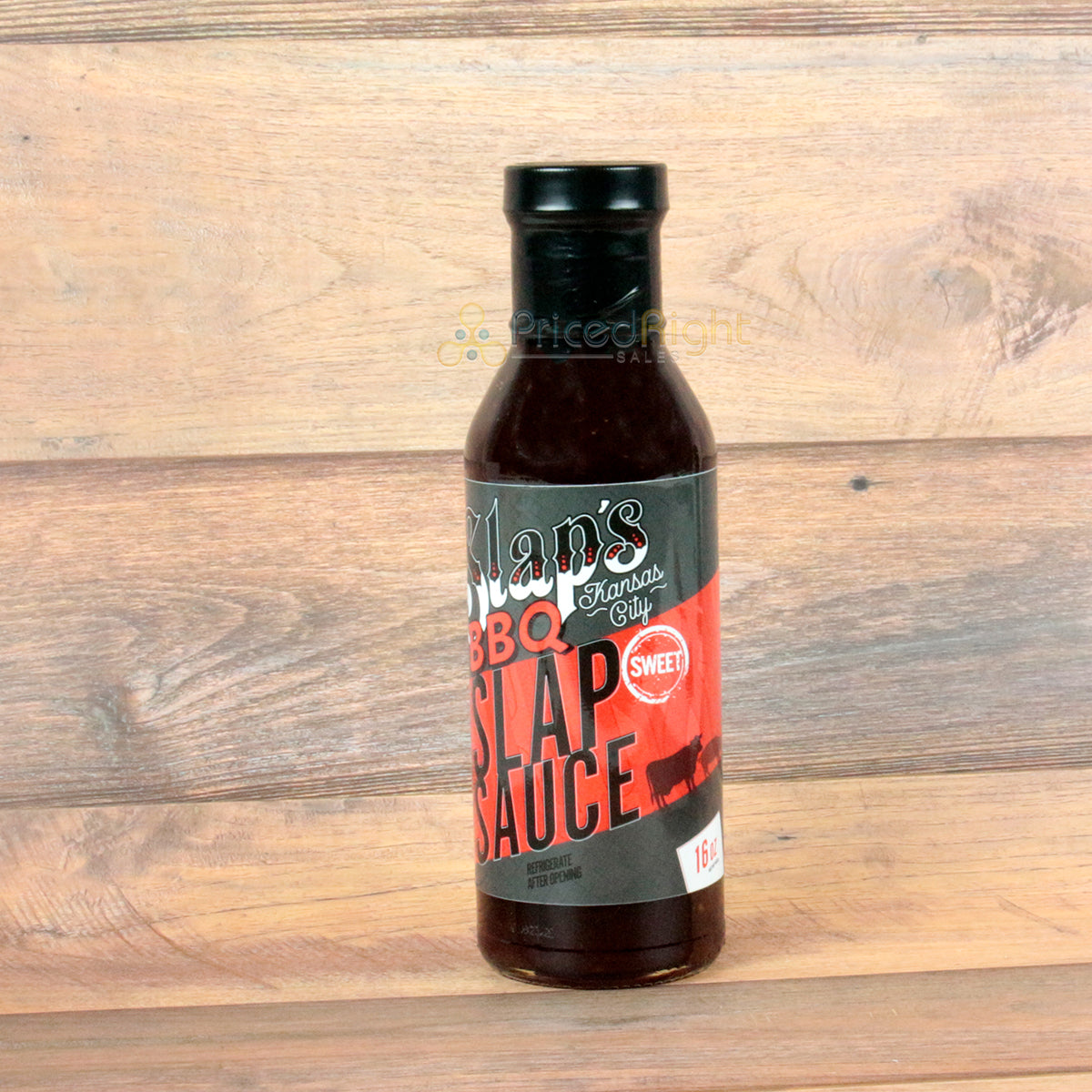 Slaps Bbq Kansas City Style Slap Sauce 16 Oz Competition Rated Barbecue Blend