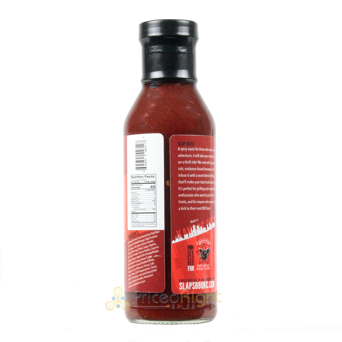 Slaps Spicy Bbq Kansas City Style Slap Sauce 16 Oz Competition Rated BBQ Blend