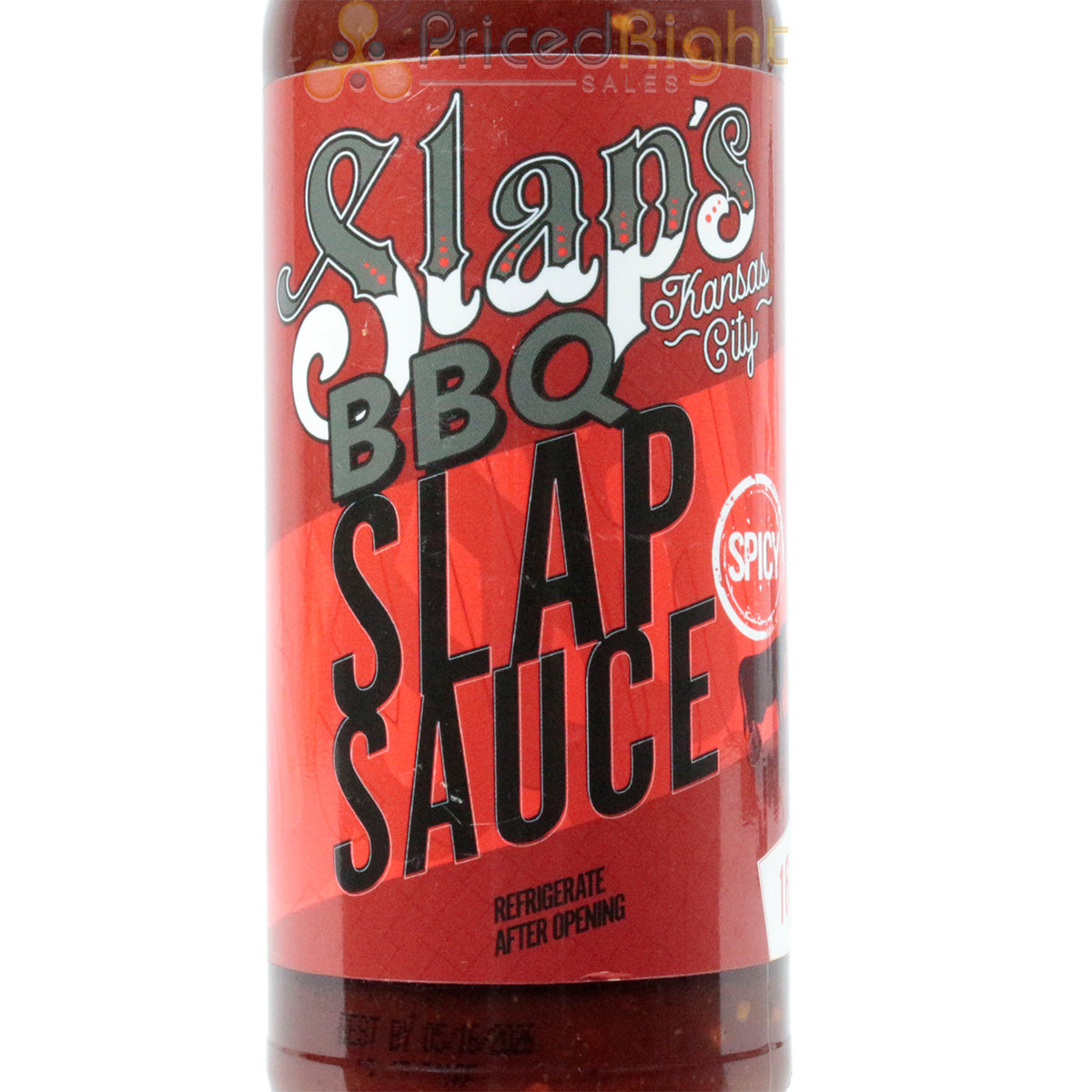 Slaps Spicy Bbq Kansas City Style Slap Sauce 16 Oz Competition Rated BBQ Blend