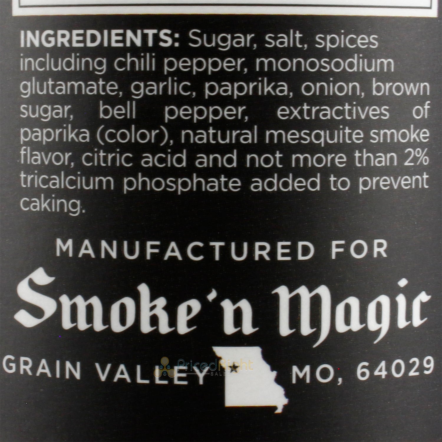 Smoke 'N Magic Sweet 'n Zesty Chicken Rub Seasoning Chicken Beef 12.5 Ounce