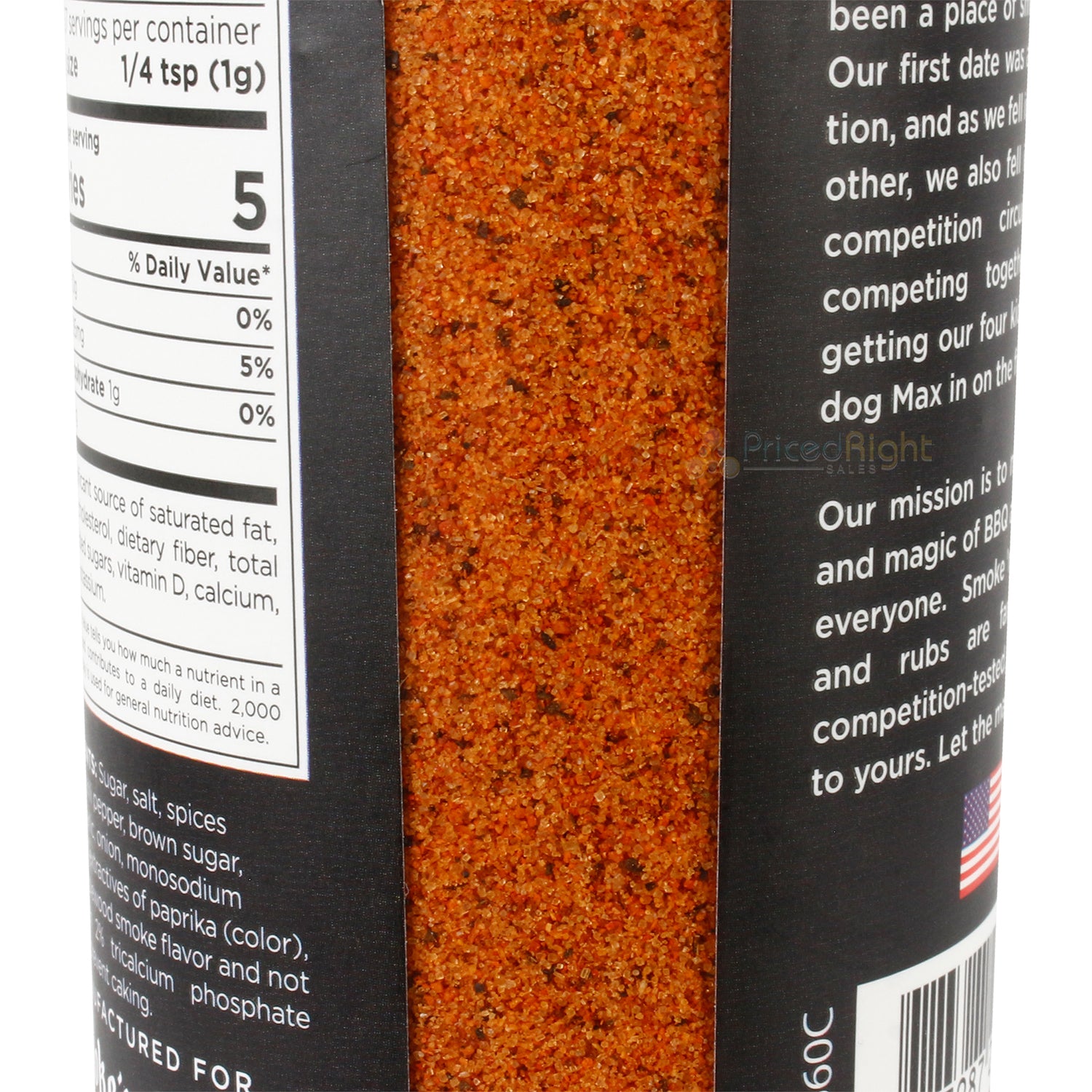 Smoke 'N Magic Sweet 'n Smokey Pork Rub Seasoning Grill Roast Fry 12.6 Ounce