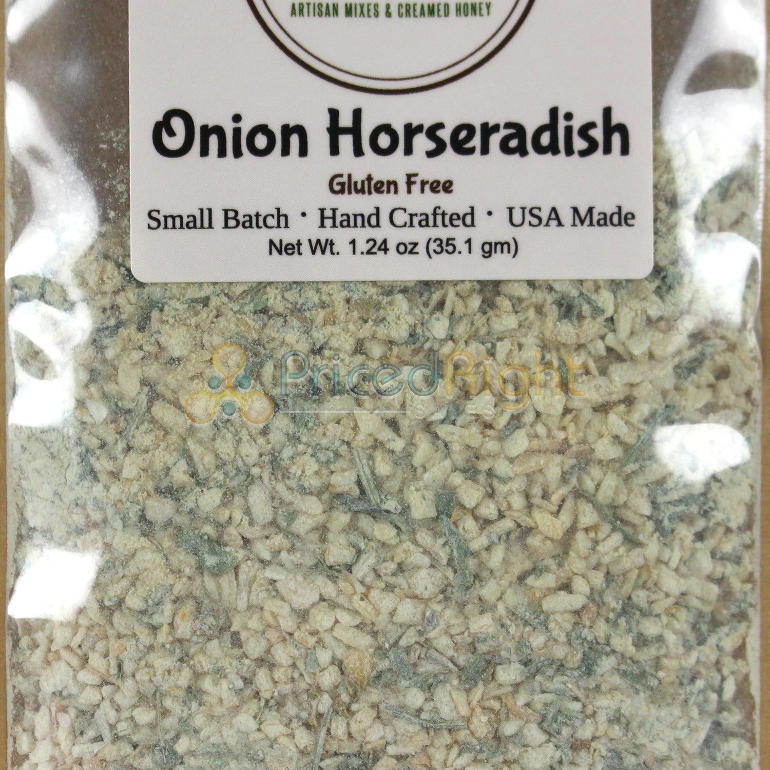 SnS Dips Onion Horseradish Mix 1.24 Oz Gluten Free USA Made Small Batch SNS-OH