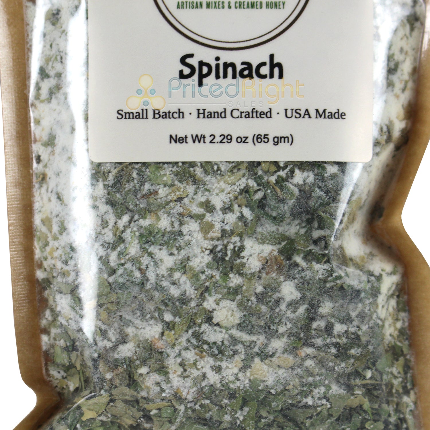 SnS Dips Spinach Dip 2.29 Oz USA Made Small Batch Hand Crafted SNS-SPI