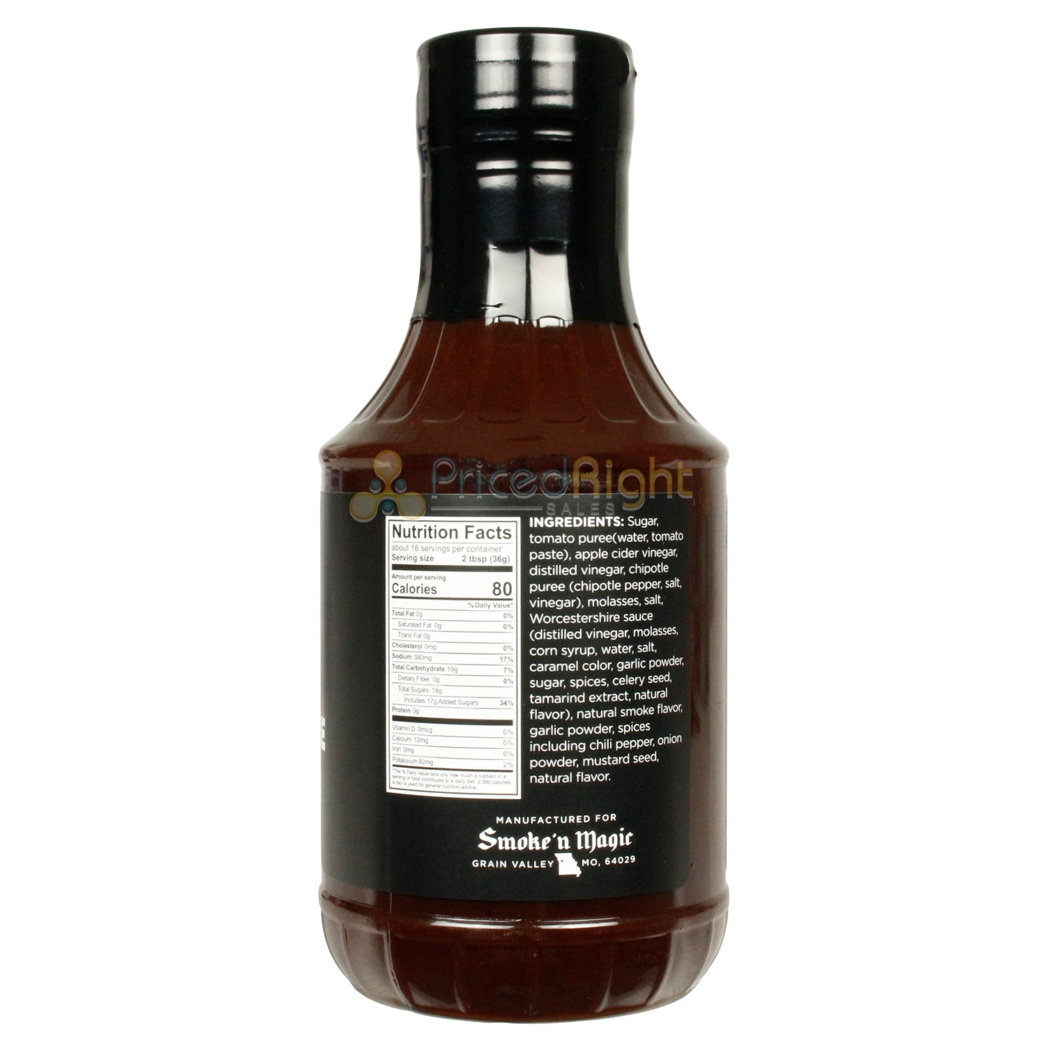 Smoke 'N Magic Spicy BBQ Sauce Level Up Sweet & Heat All Purpose 20.5 Ounce