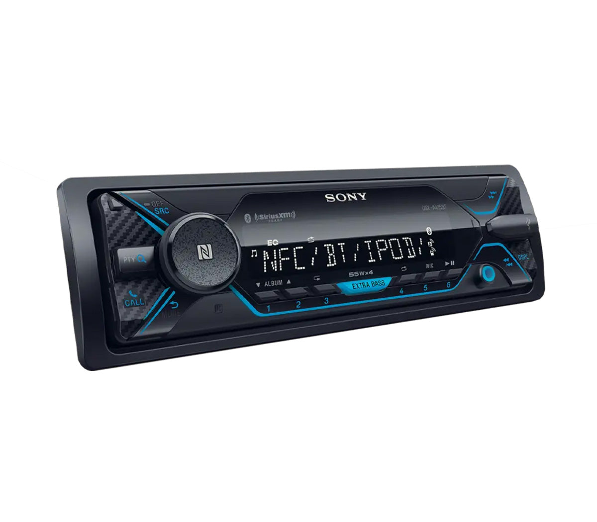 Sony Digital Media Receiver Bluetooth USB AUX In Dash 1-DIN Radio DSX-A415BT