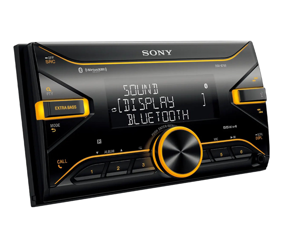 Sony Digital Media Receiver Double DIN Dual Bluetooth AUX USB 4 x 55W DSX-B700