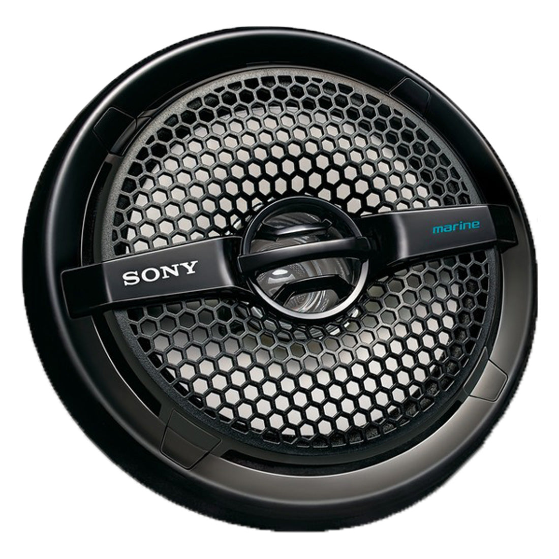 Sony 6.5" Black Marine Powersports Dual Cone Speakers Pair 140W Peak XS MP1611B