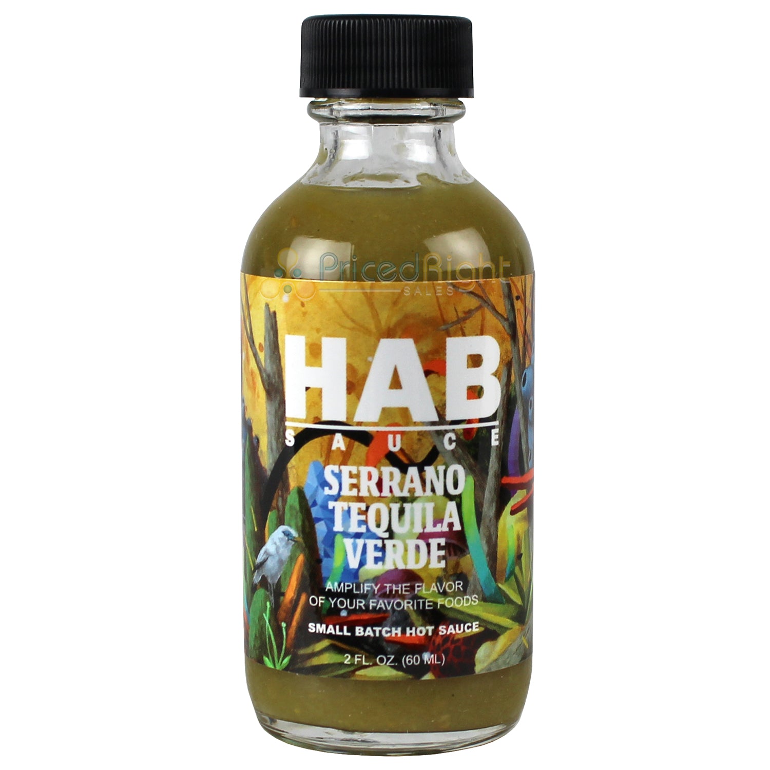 HAB Sauce Gift Set 4 Pack Hot Sauce Vegan Medium Heat Habanero SQ2600237