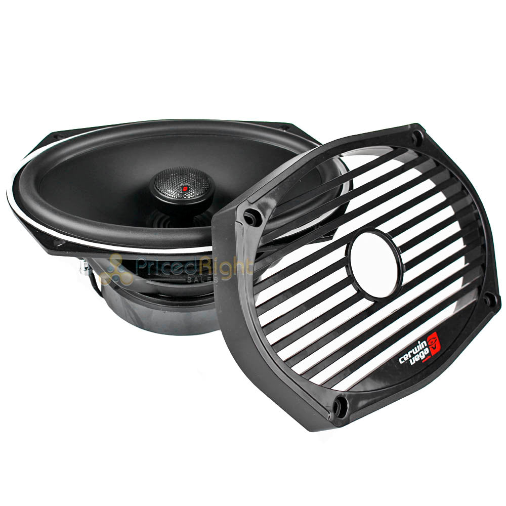 Motorcycle Subwoofer 6x9" Inch 2 Way Coaxial Speaker COAXSUB Cerwin Vega ST69CX