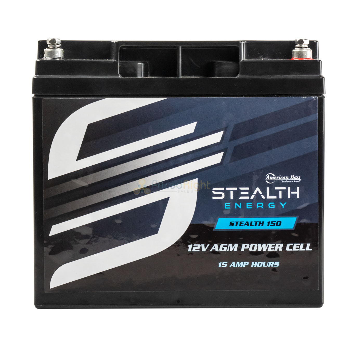 Car Audio Power Cell Battery Stealth 150 12V 15 Amp Hour Sealed American Bass