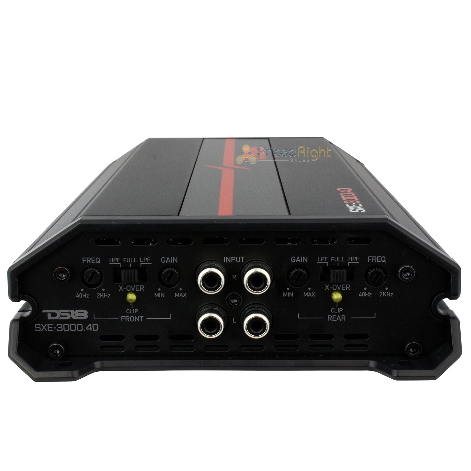 DS18 SXE-3000.D/BK Car Audio Amplifier Full Range Class D 4 Channel 3000W Black