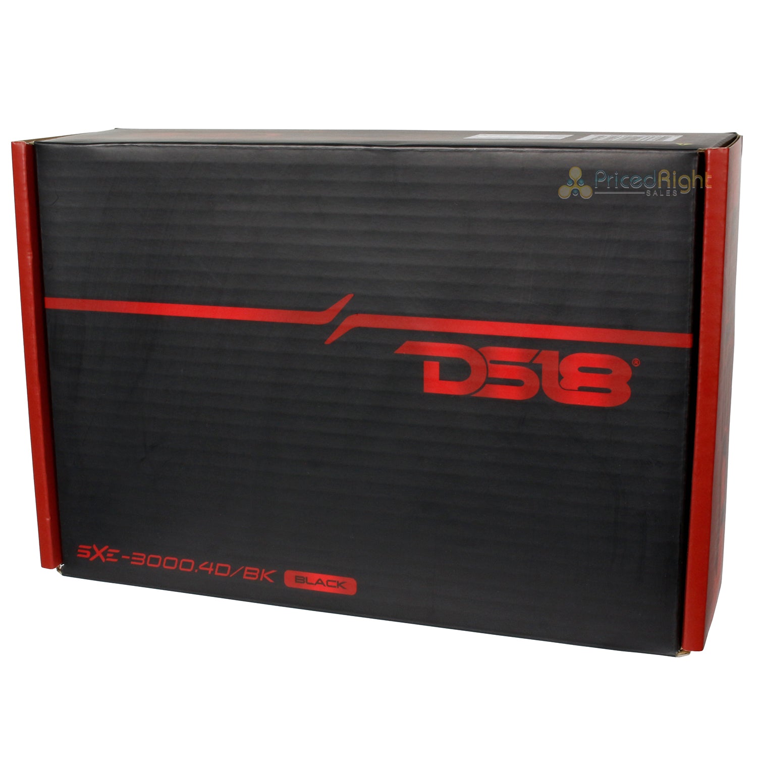 DS18 SXE-3000.D/BK Car Audio Amplifier Full Range Class D 4 Channel 3000W Black