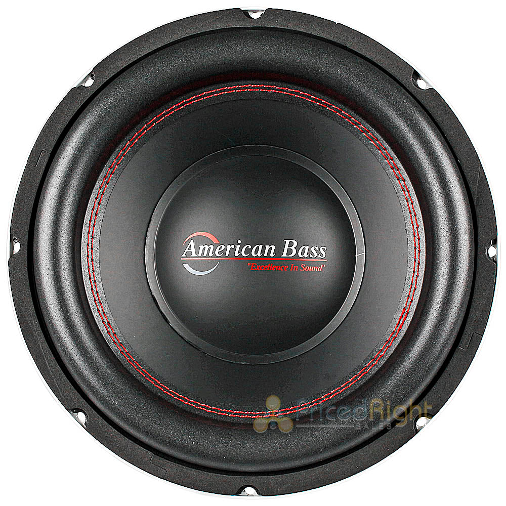 American Bass 10" Subwoofer 1600 Watts Max Dual 4 Ohm Titan-1044 170 oz Magnet