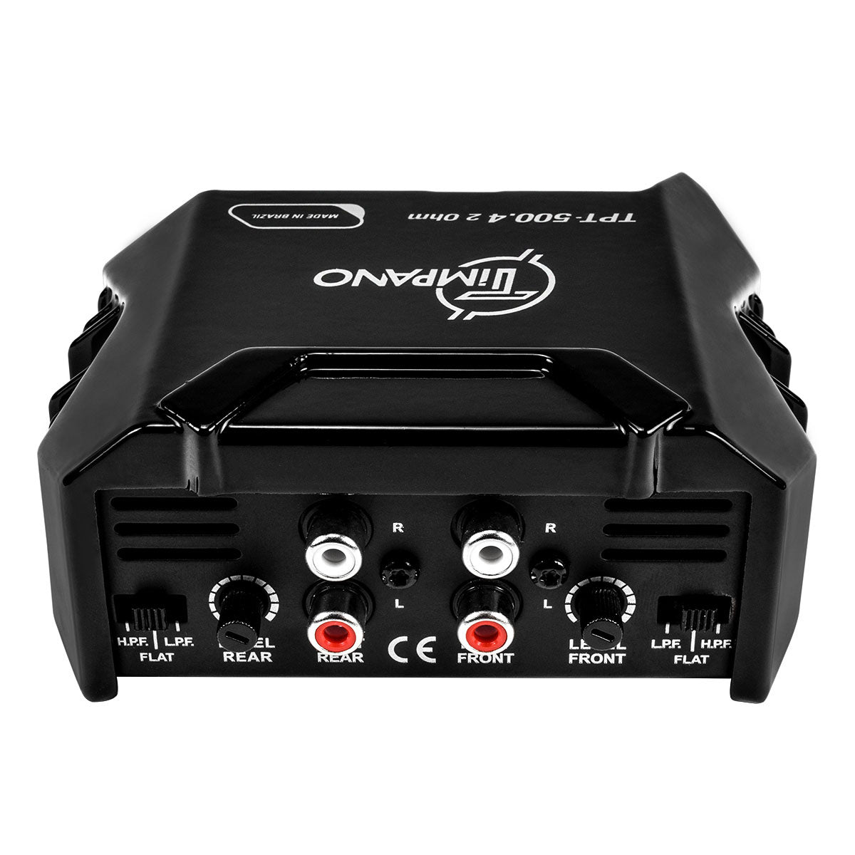 Timpano 4 Channel Amplifier 500 Watts Max 2 Ohm Digital Car Audio Amp TPT-500.4