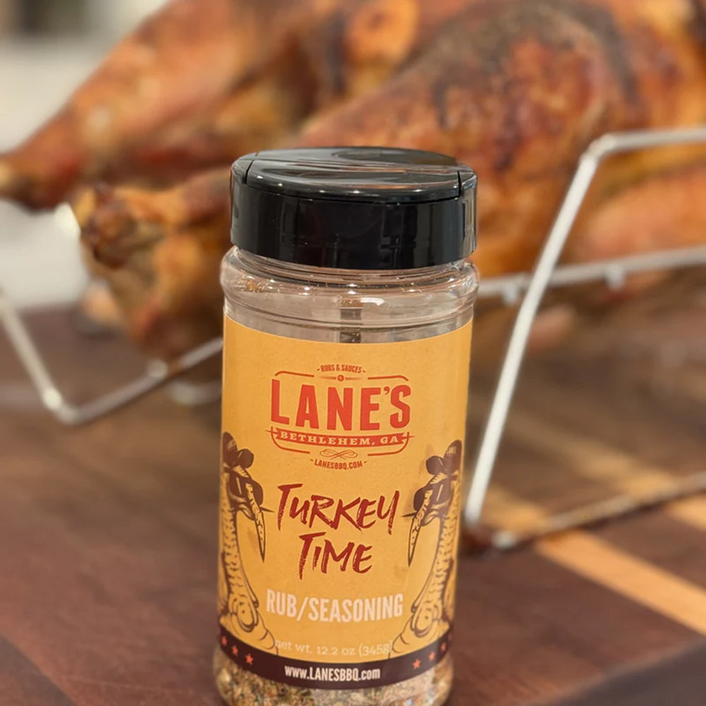 Lane's BBQ Turkey Time Rub Seasoning 10.7 Oz Gluten Free TURKEYTIMEPIT