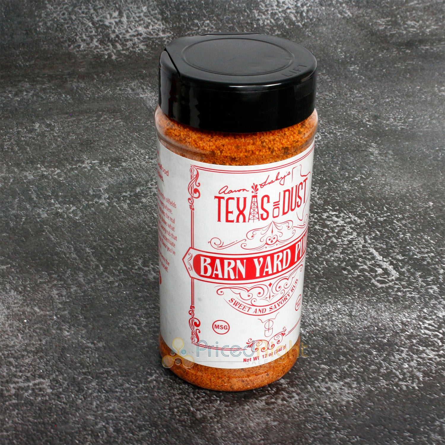 Texas Oil Dust Barnyard Pimp Chicken Rub Sweet Savory No MSG Gluten Free 12oz