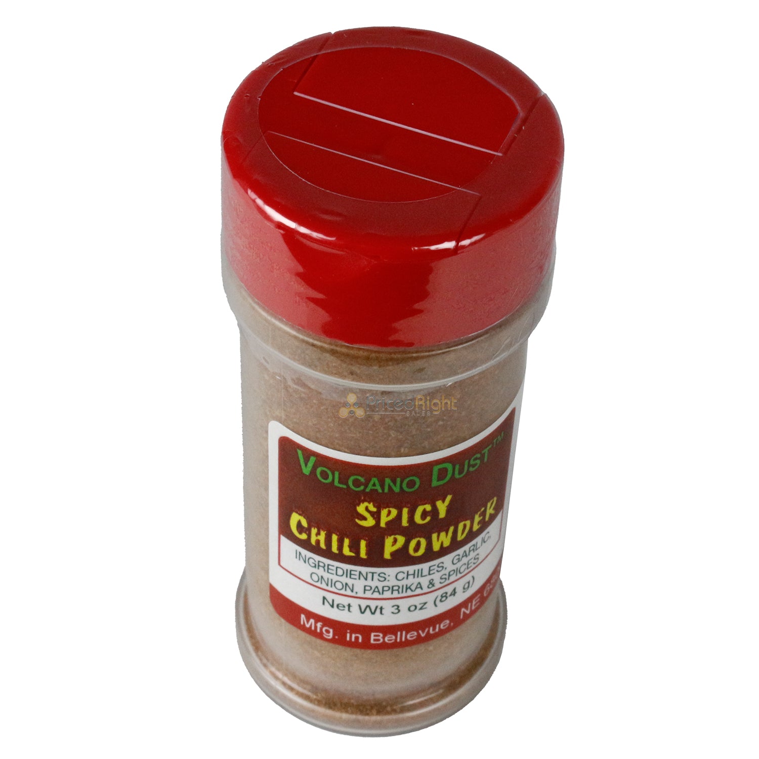 Volcanic Peppers Volcanic Dust Spicy Chili Powder 3 oz VDSCSC