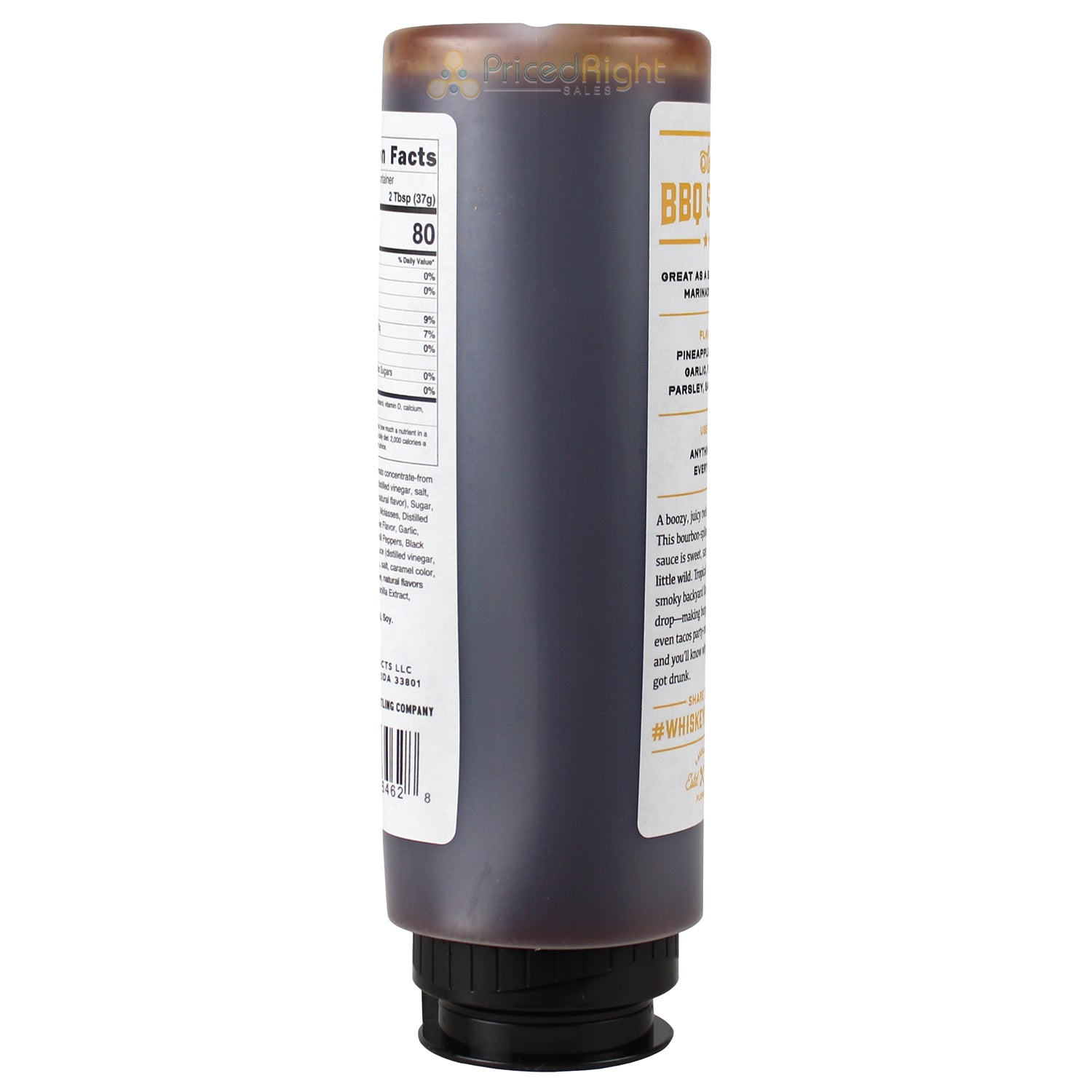 Whiskey Bent BBQ Drunken Pineapple Sweet BBQ Sauce 21 Oz WBDRUNK