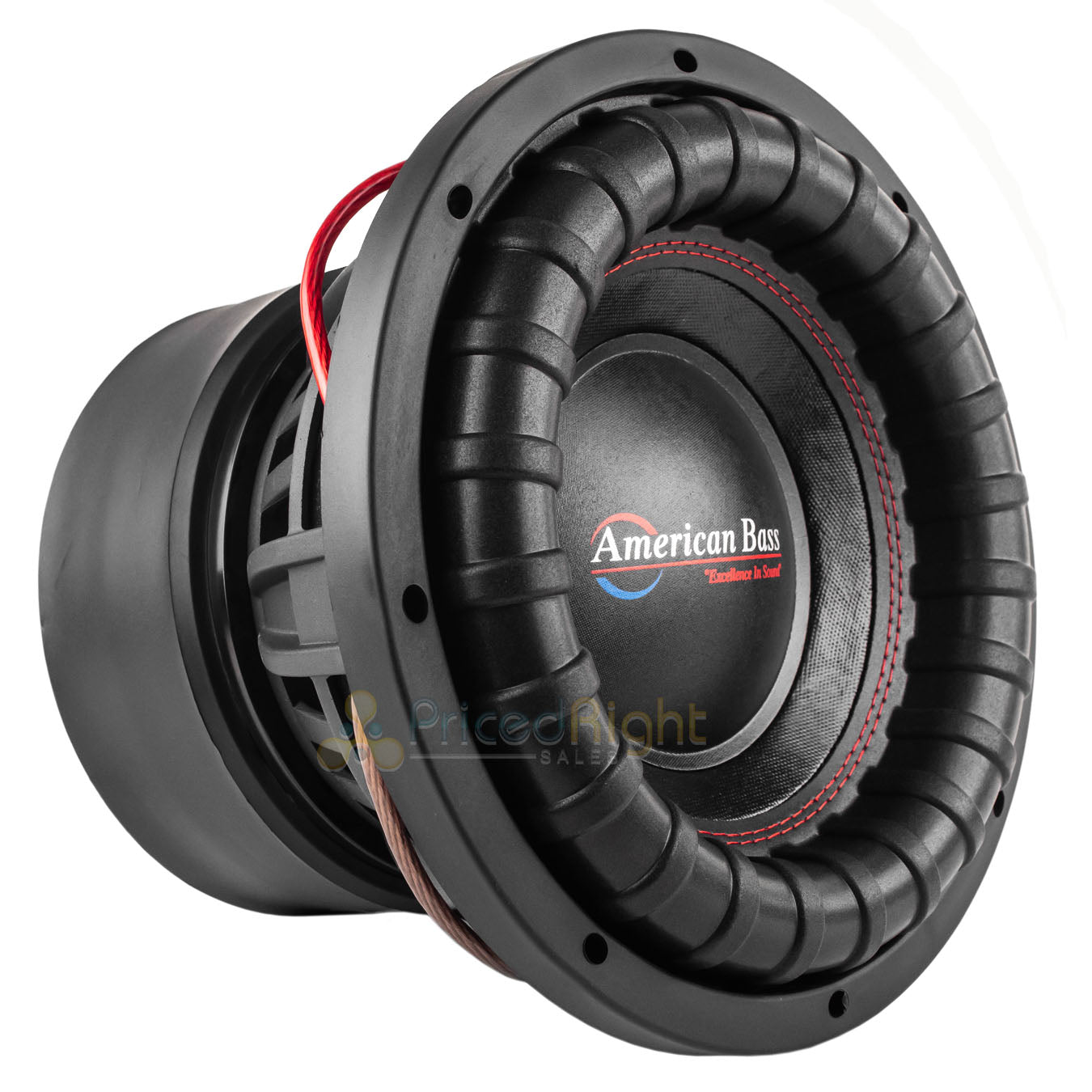 American Bass 10" Subwoofer Dual 2 Ohm 3000 Watts Max Car Audio Sub XFL Series